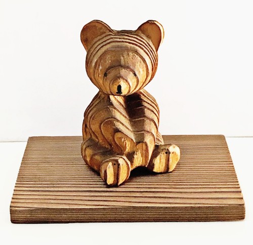 Orso giapponese legno - giapponese, in