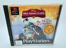 Disney Mulan Libro Animato Creativo PS1 Sony Playstation 1 PAL ITA gioco usato