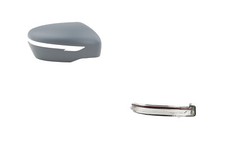 Calotta Specchio + Freccia Adatto A per Nissan Qashqai J11 11 Da 2013 - Destra