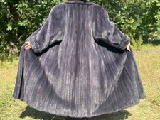 Pelliccia cappotto visone