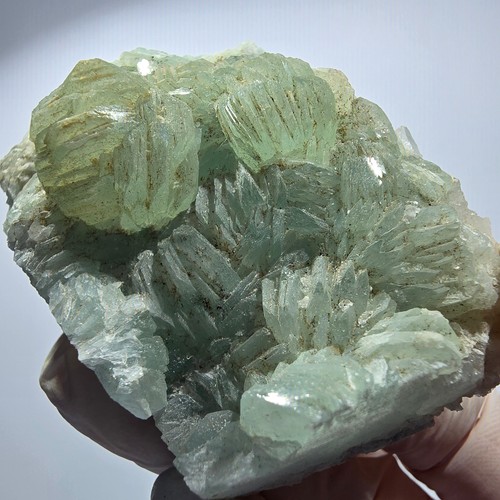 Sfera prehnite punte - sfera, di