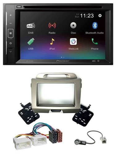 Pioneer bluetooth mp3 usb 2din - bluetooth,
