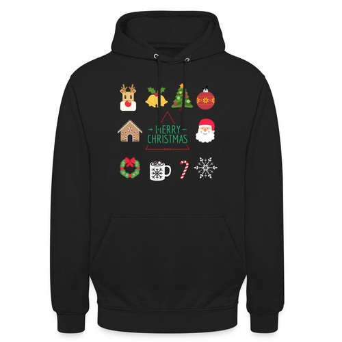 Felpa con cappuccio unisex