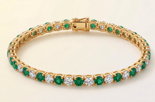Bracciale tennis 7ct taglio - tennis,