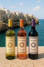 Olio Extravergine di Oliva + Tris di vini - Eleutheria eccellenze di Puglia