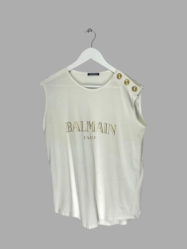 Shirt senza maniche balmain - senza,