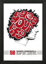 Quadro marco simoncelli - marco,