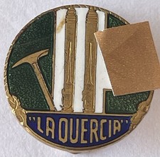 Distintivo OND La Quercia Sci Montagna Escursionismo Ventennio