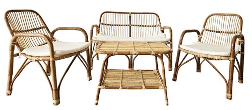 Salotto vimini rattan - salotto,