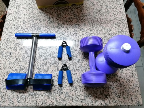 Set attrezzi palestra - set,