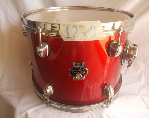 Tamburo ash sparkle red tom - ash,