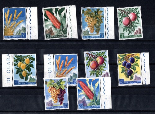 San marino 1958 frutta - san,