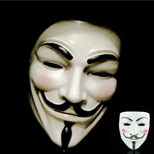 Per vendetta maschera bianca - v,