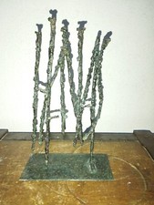 Sculpture bronze louis cane - louis,