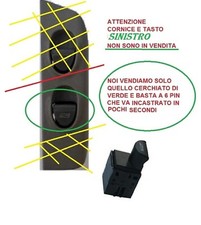 PULSANTE DESTRO ALZAVETRO X LA