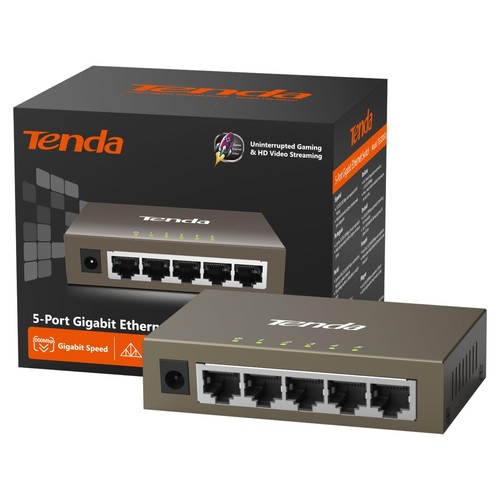 Tenda switch ethernet porte - ethernet, 5