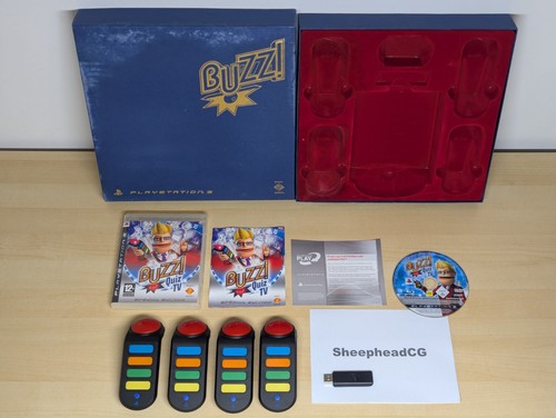 Buzz ps3 wireless buzzers - 4x,