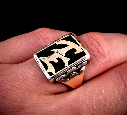 Anello argento con - argento,