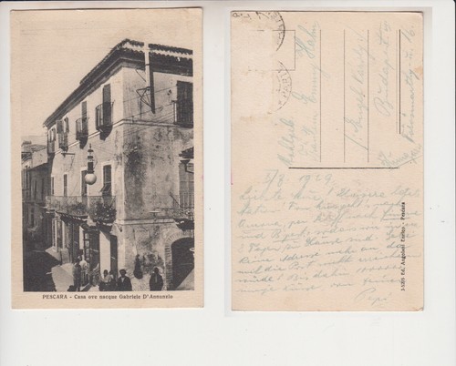 Pescara casa ove nacque - casa,