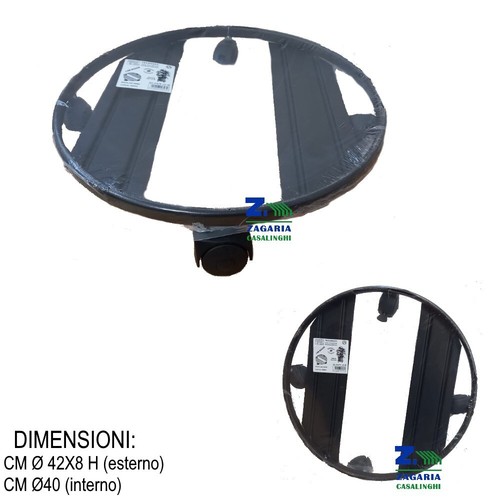 Carrello porta piante per vaso - carrello,