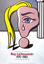 Roy LICHTENSTEIN Roy Lichtenstein 1970-1980 Firenze, Original offset lithography