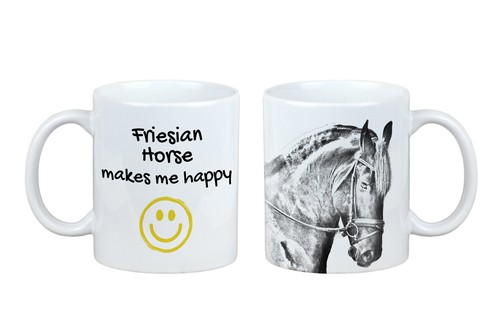 Cavallo frisone tazza - cavallo,
