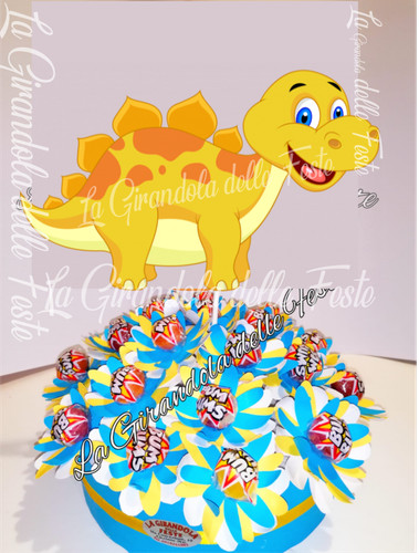 Torta lecca - lecca, dinosauri