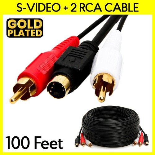 Cavo video 100 piedi con - video,