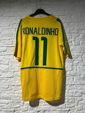 Brazil Ronaldinho 2002 Retro