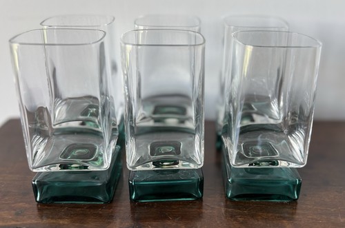 6pz bicchieri vino quadrati - 6pz,