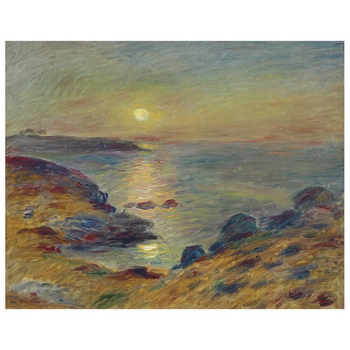Stampa tela tramonto - -,