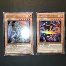 ?2 Carte Yu Gi Oh Rara Ultra SDDC It-001 It-002 Drago Lucepulsar E  Fiammanera