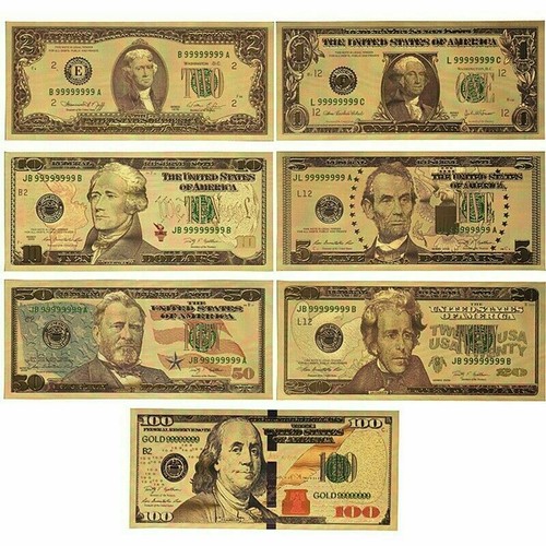 Pezzi banconota dollaro - 7,