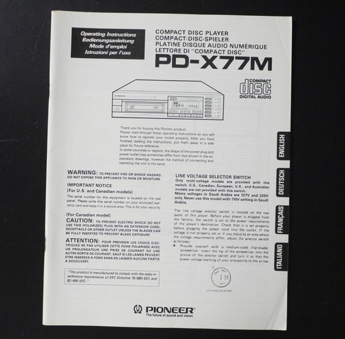 Lettore originale pioneer - lettore,