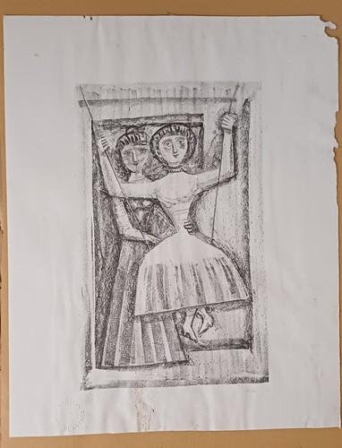 Massimo campigli litografia - massimo,