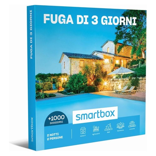 Cofanetto regalo smartbox fuga - regalo,