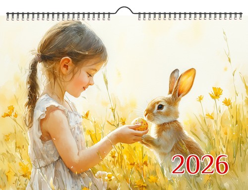 Calendario parete 2026 - da,