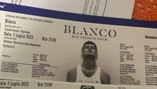 biglietto concerto Blanco