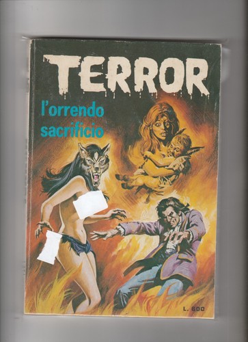 Fumetto horror sexy terror - horror,