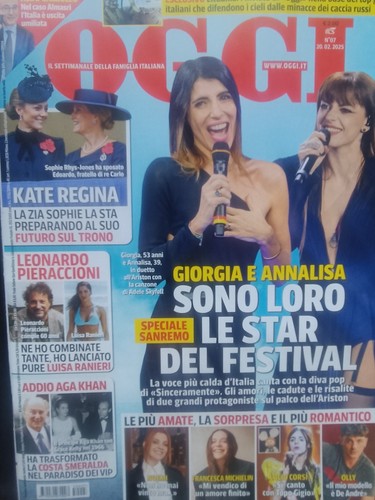 Oggi 2025 annalisa - oggi, 7.annalisa