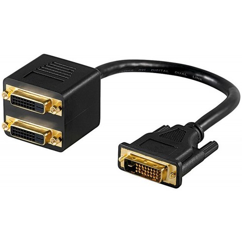 Cavo dvi maschio doppio - dvi,