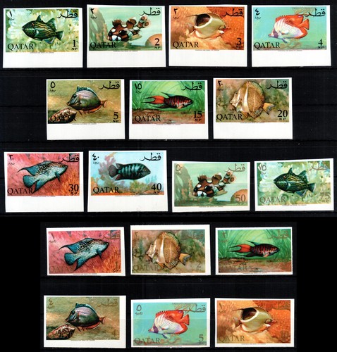 Qatar 1965 88 b - 1965,, mi#72-88