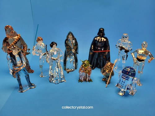 Swarovski disney star wars set - swarovski,