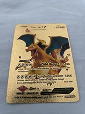 CHARIZARD V GOLD FOIL CARTA