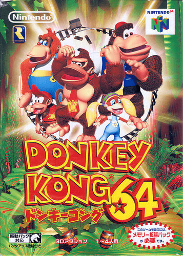 Donkey kong nintendo 64 - 64,