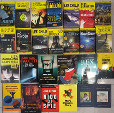 LOTTO 24 libri Thriller Gialli Storico Superpocket FALETTI Sellerio Palermo spy
