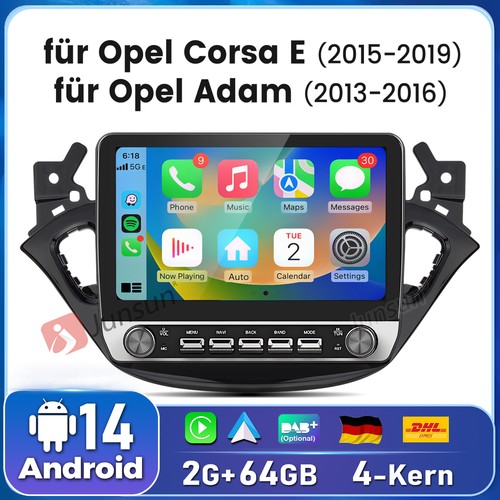64g carplay per opel corsa - 2+64g, e