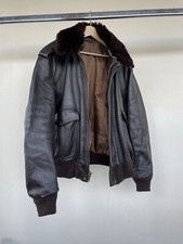 Giacca Schott bomber Leather Flight Jacket  Brown