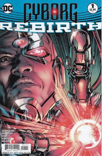 Cyborg rebirth comic 2016 - cyborg,