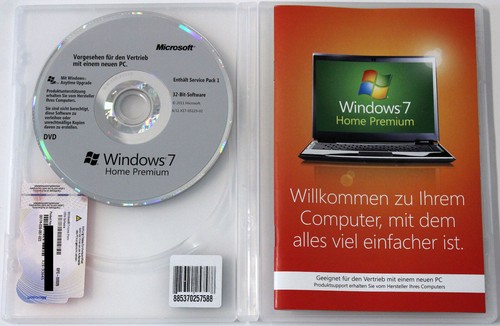 Microsoft windows home - windows, 7
